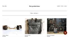 Desktop Screenshot of fluxproductions.net
